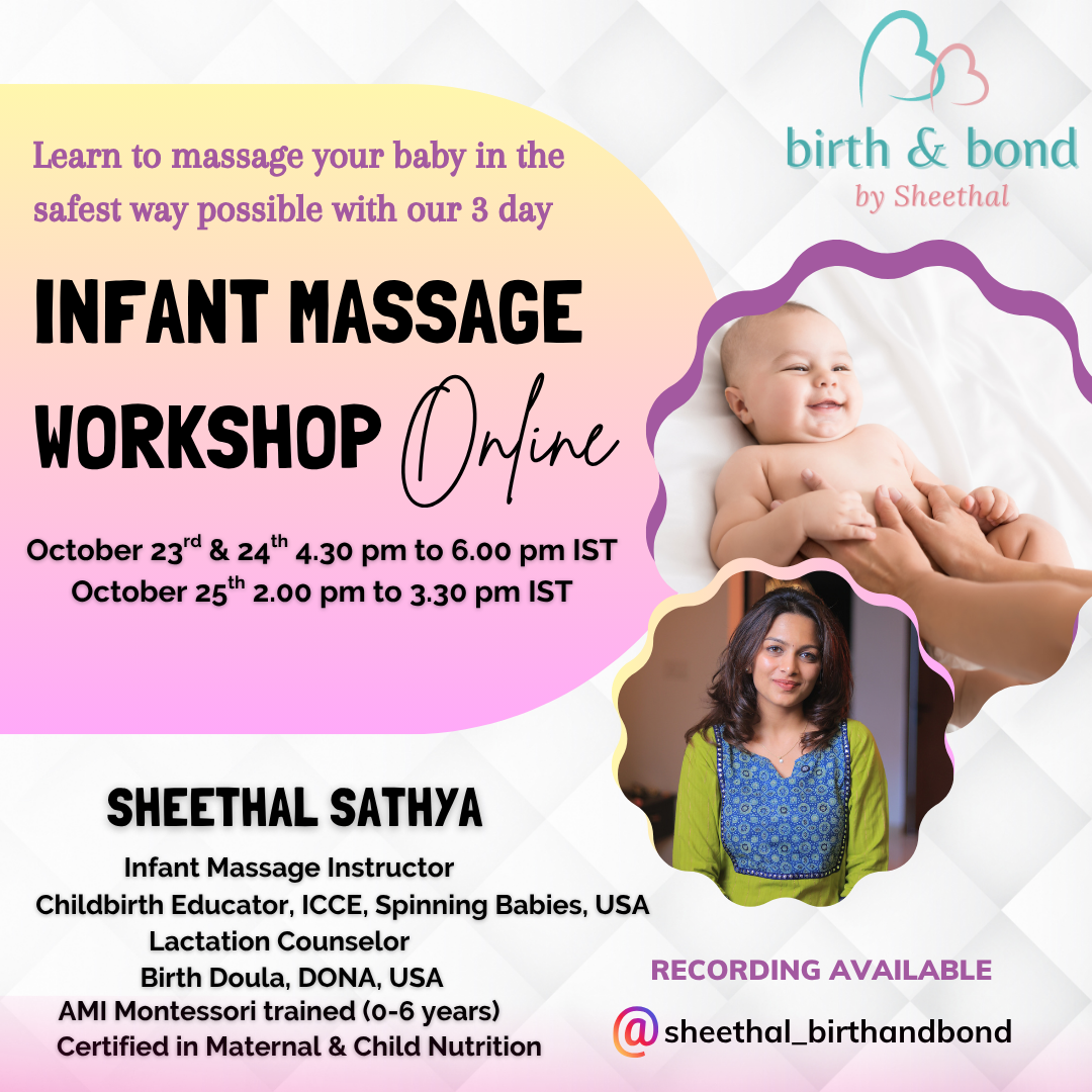 Infant Massage Workshop
