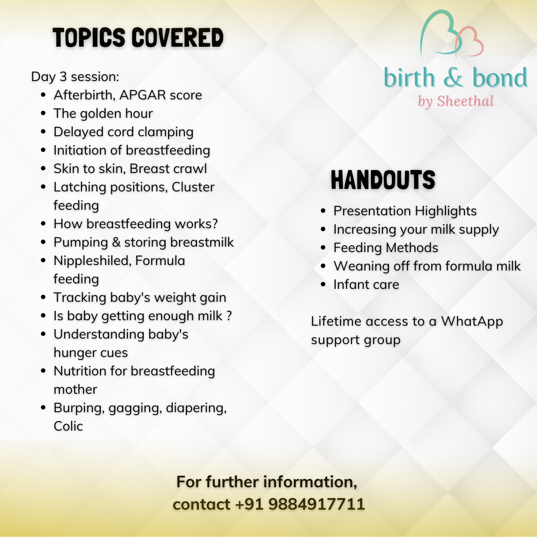 Childbirth Prep & Breastfeeding Webinar