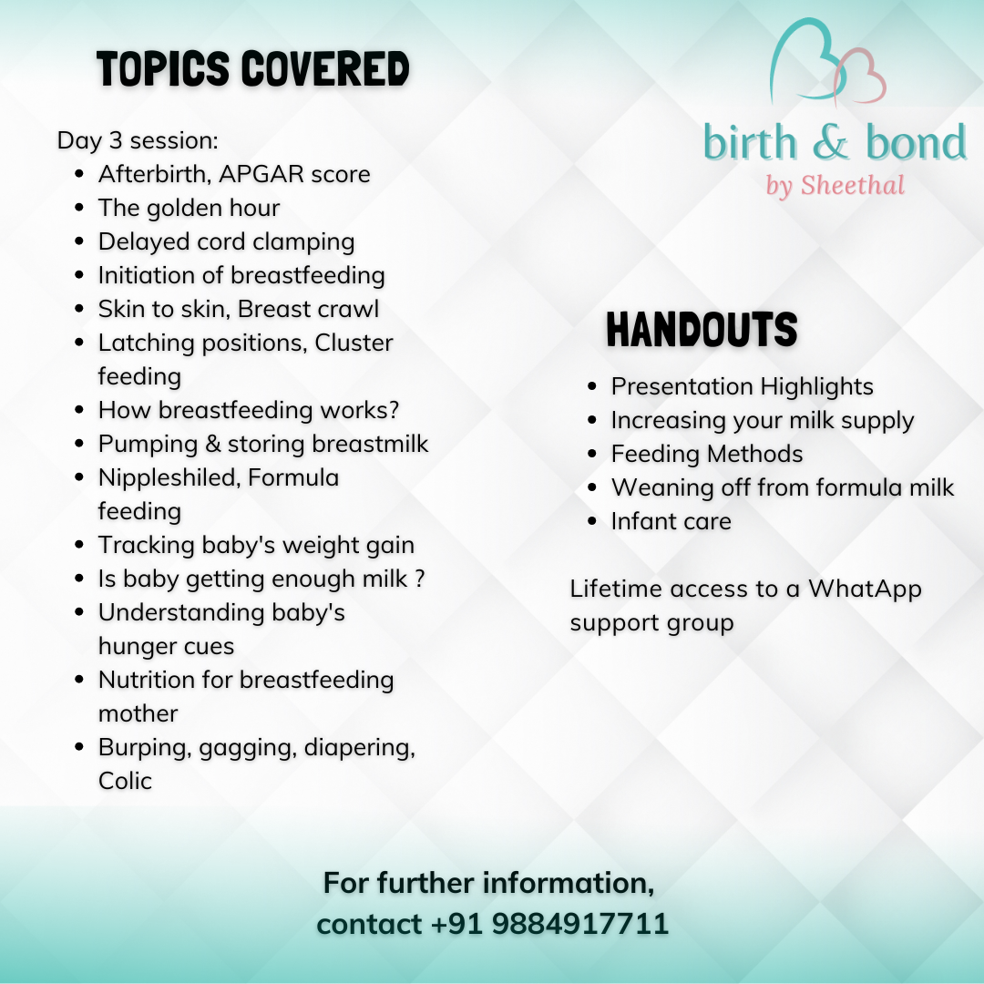 Labor Management & Breastfeeding Webinar