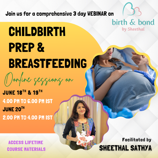 Childbirth Prep & Breastfeeding Webinar