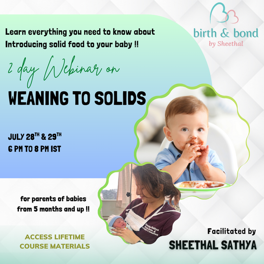 Starting Solid food for babies