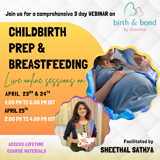 Childbirth Prep & Breastfeeding Webinar