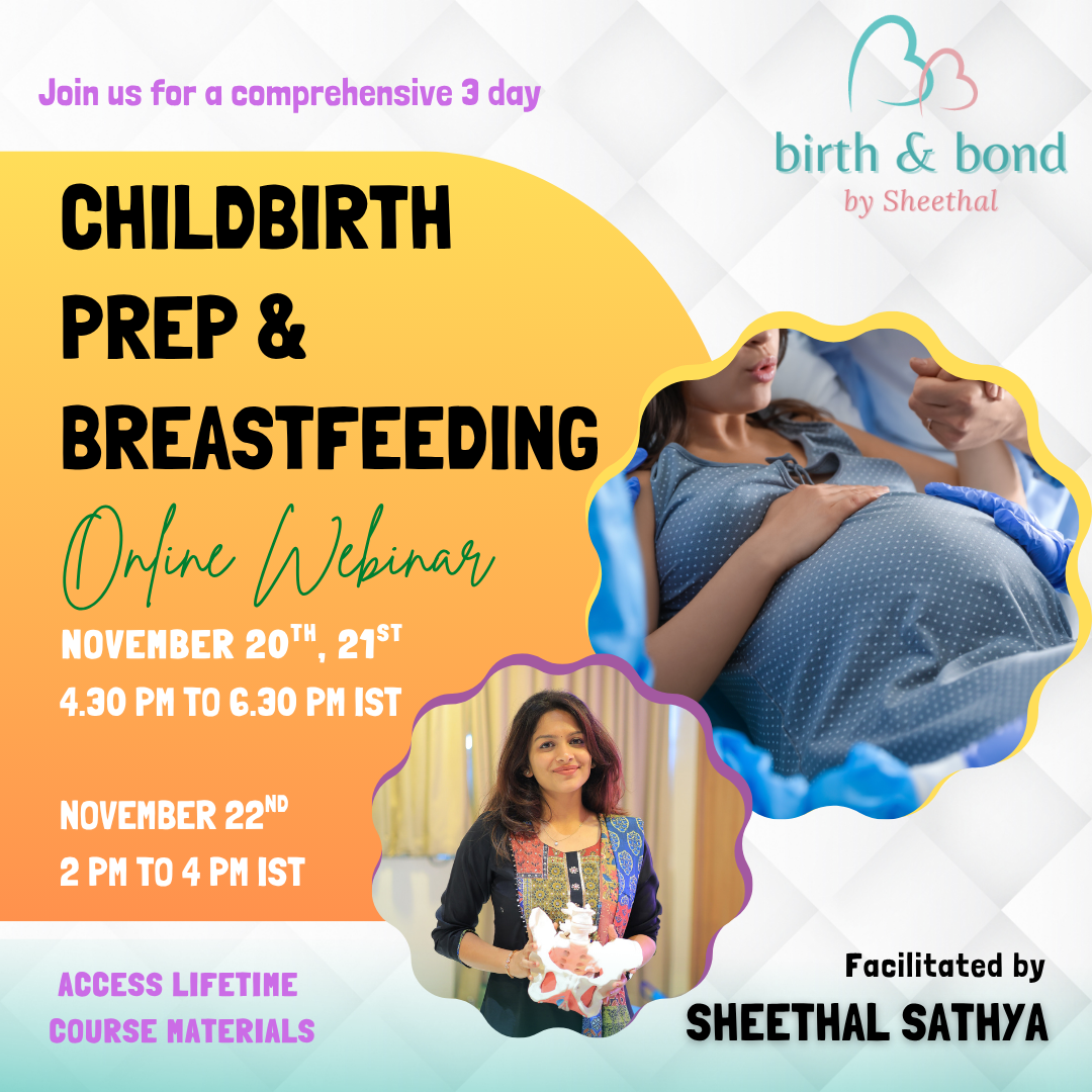 Childbirth Prep & Breastfeeding Webinar