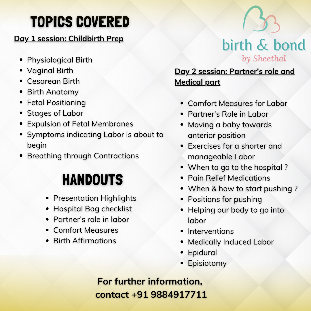 Childbirth Prep & Breastfeeding Webinar