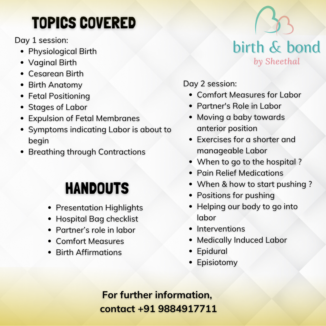 Childbirth Prep & Breastfeeding Webinar