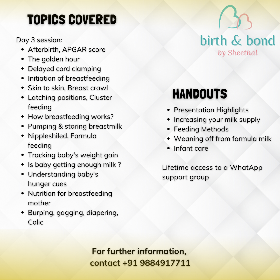 Childbirth Prep & Breastfeeding Webinar
