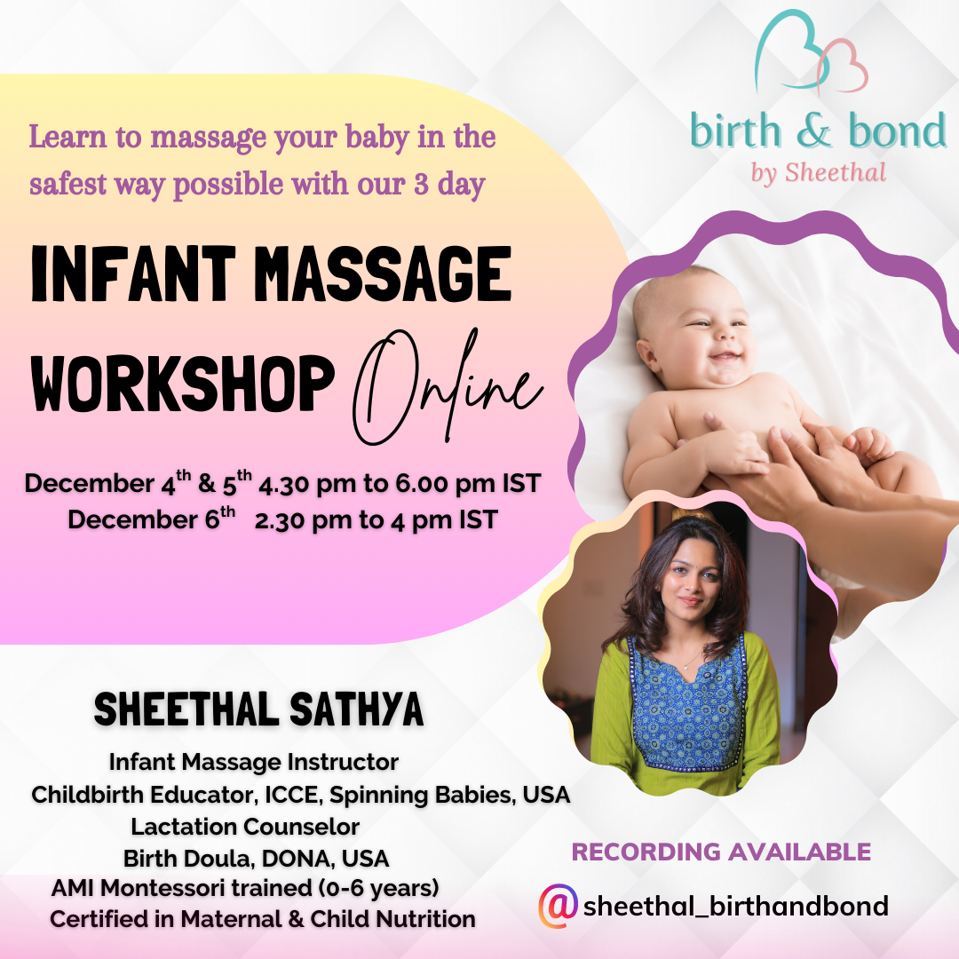Infant Massage Workshop