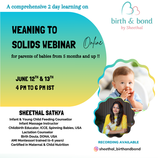 Starting Solid food for babies