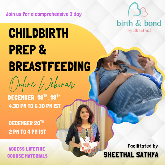 Childbirth Prep & Breastfeeding Webinar